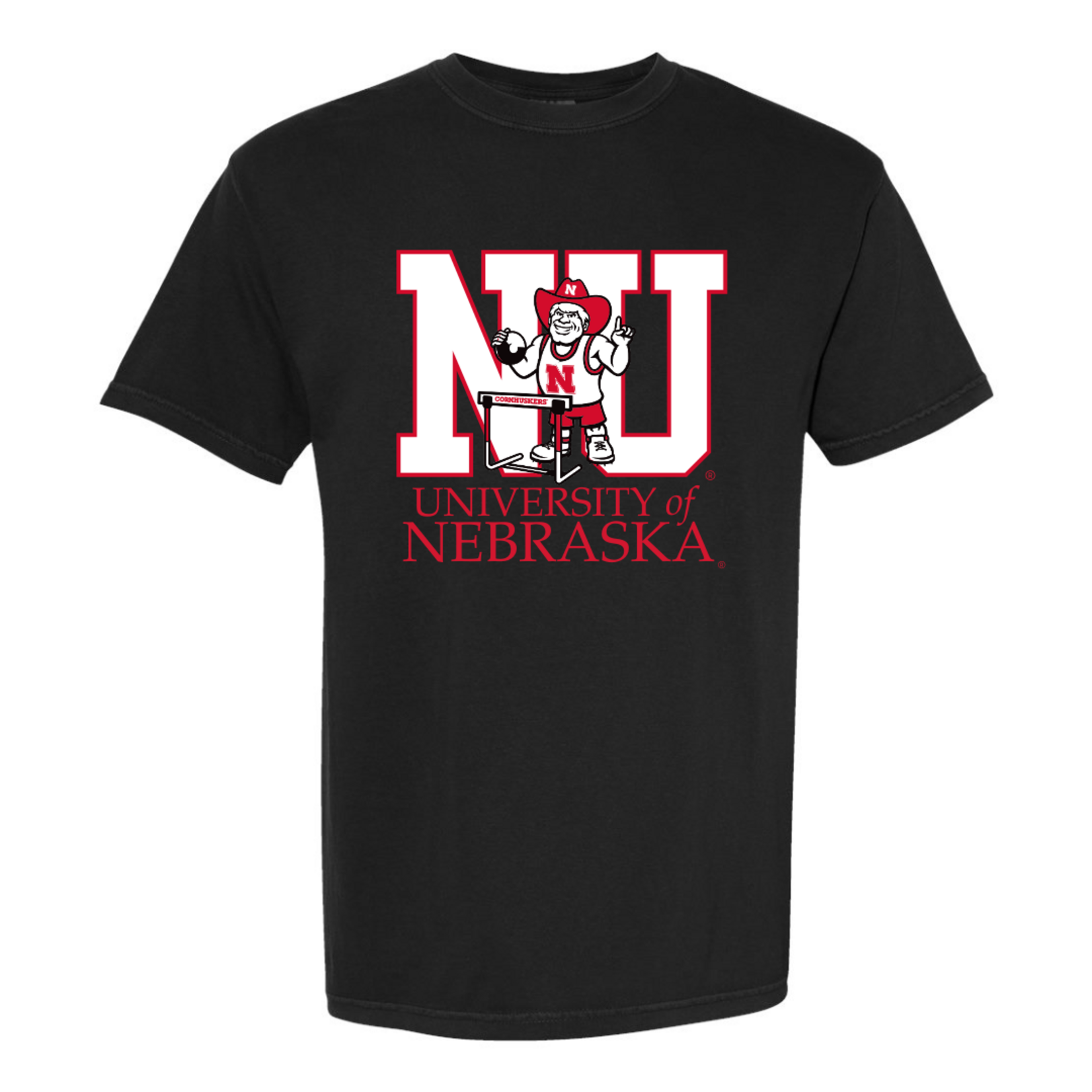 comfort colors University of Nebraska Track Tee
