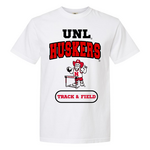 comfort colors UNL Huskers Track & Field Tee