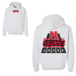 Gildan University of Nebraska Track & Field Hoodie