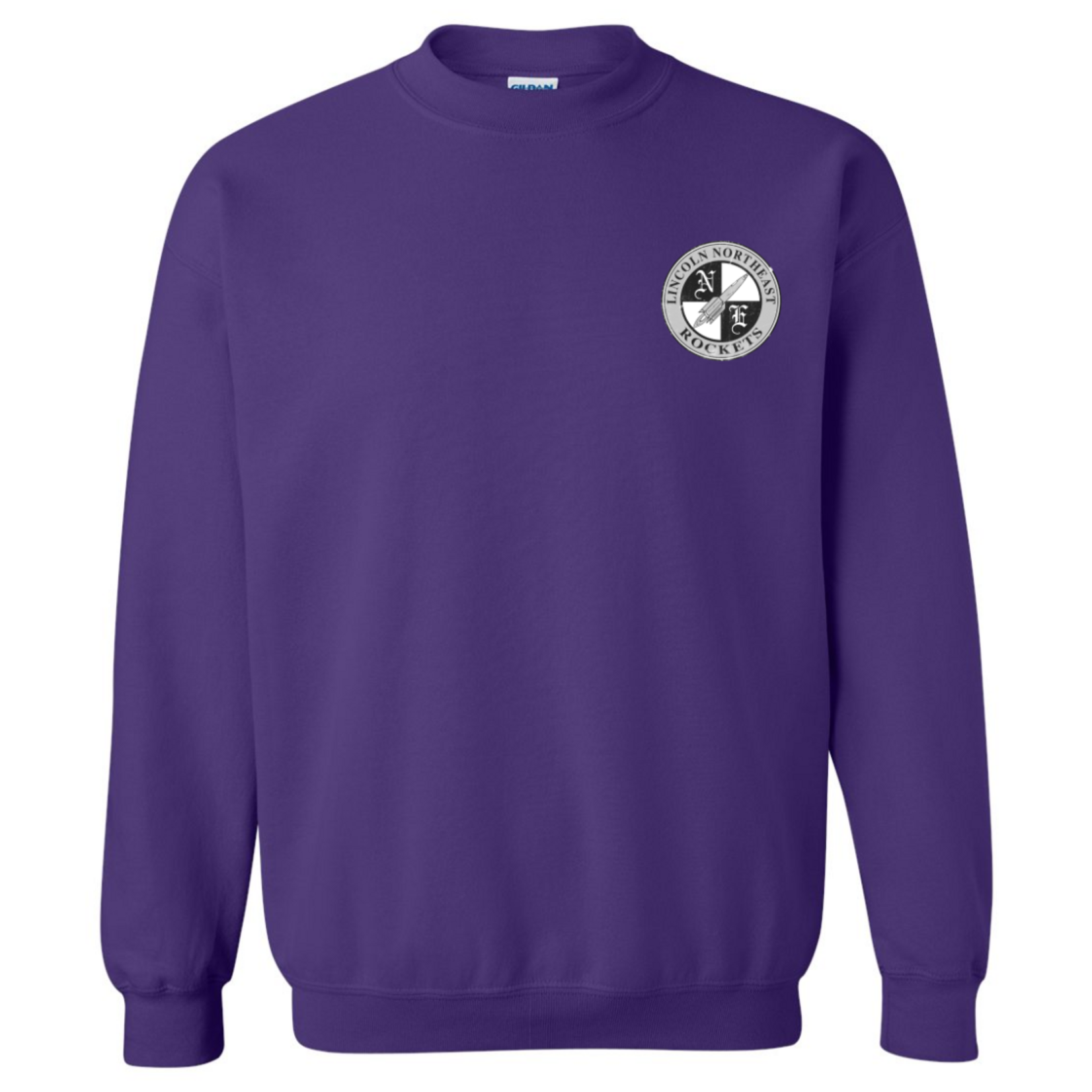 Gildan LNE Distressed Logo Crew