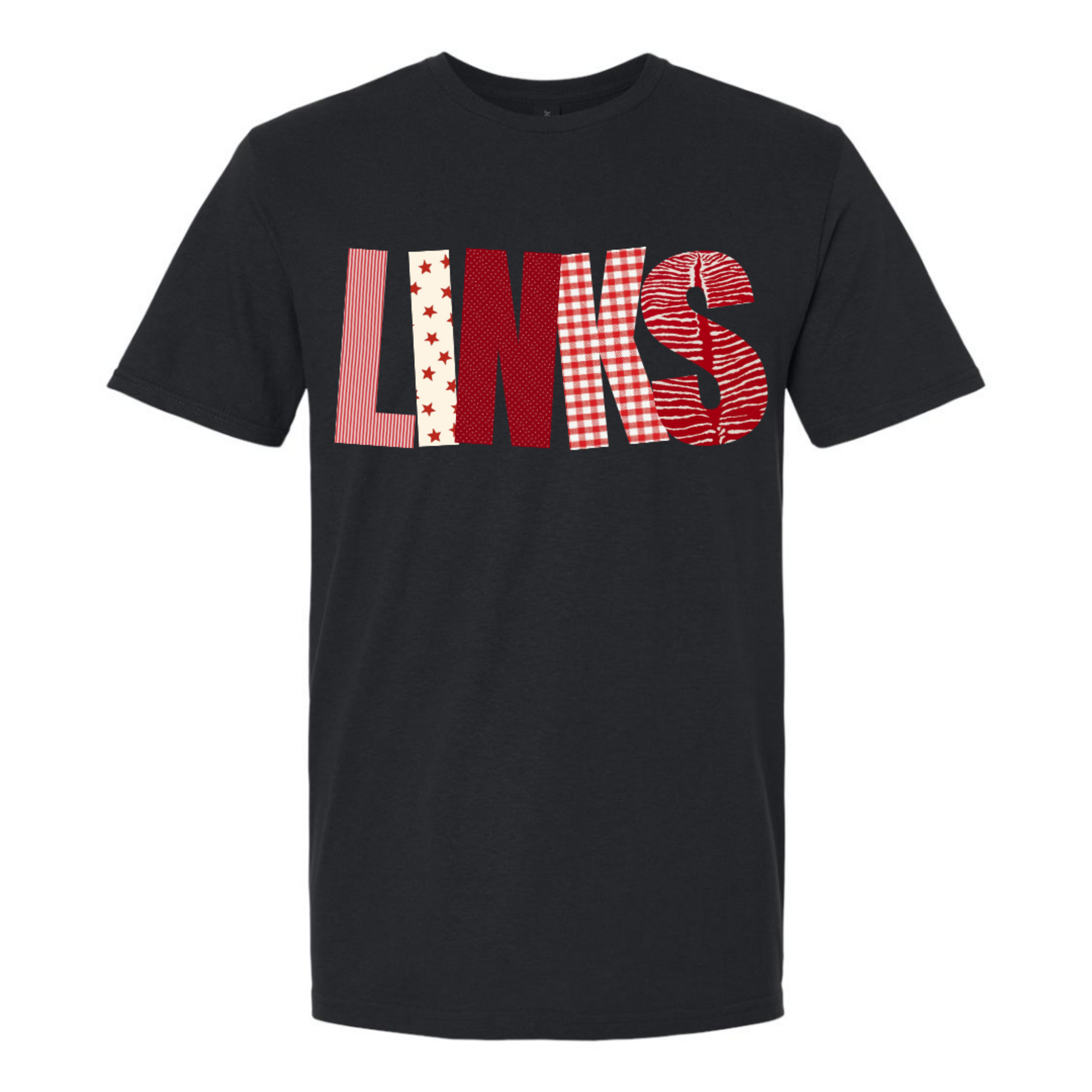 comfort colors Links Patchwork Tee