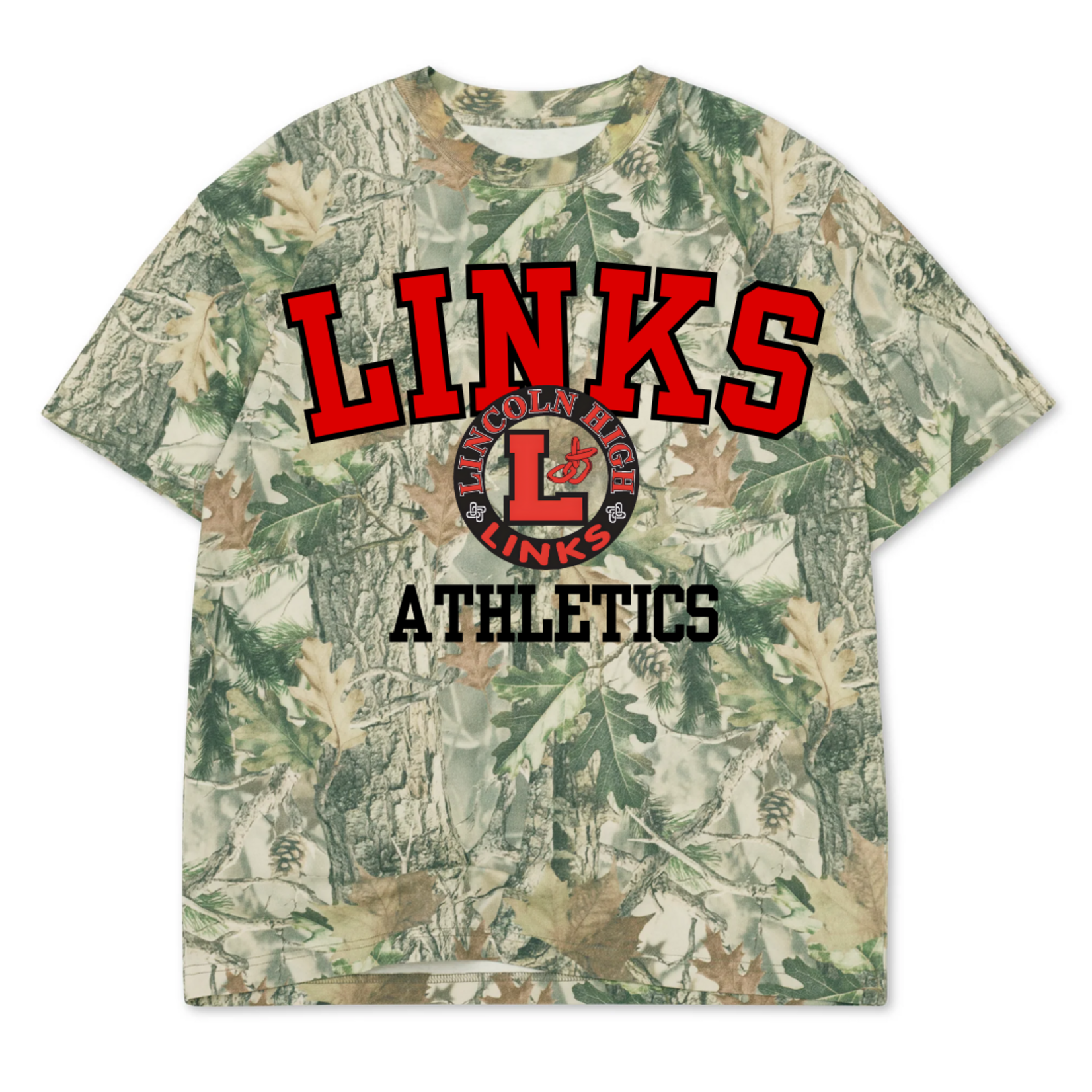 Cotton Collective Links Athletics Camo Tee