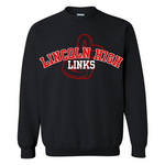 Gildan Lincoln High Links Layered Crew