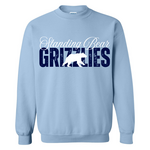 Gildan Standing Bear Grizzly Crew