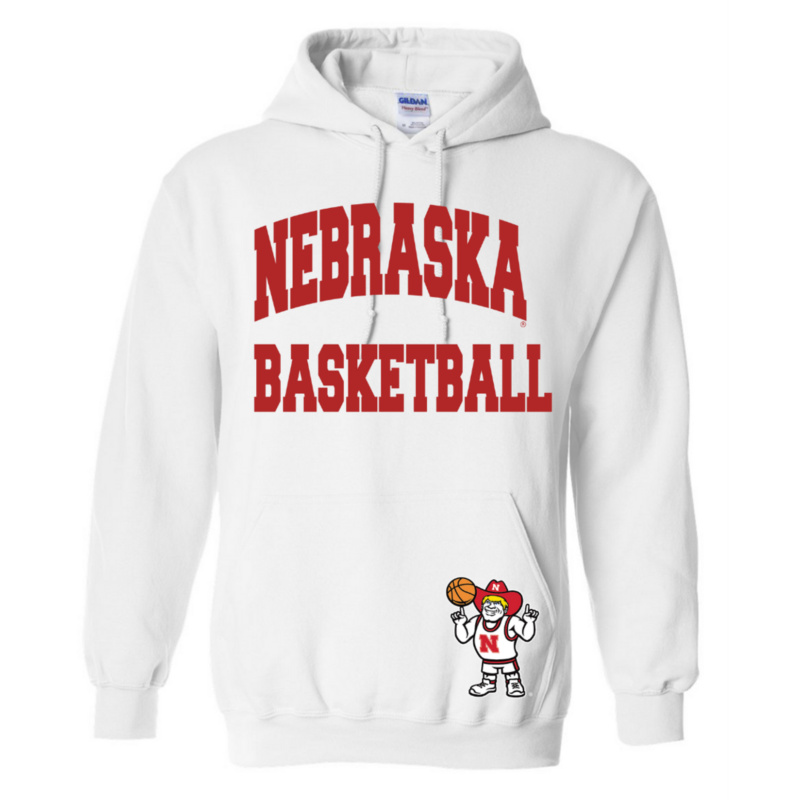 Gildan Nebraska Basketball Herbie Hoodie