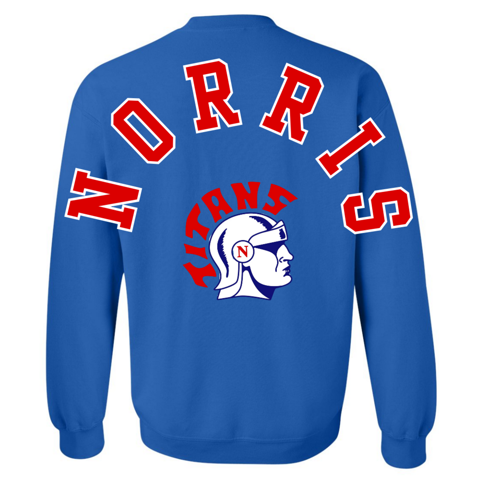 Gildan Norris Titans Bold Back Crew