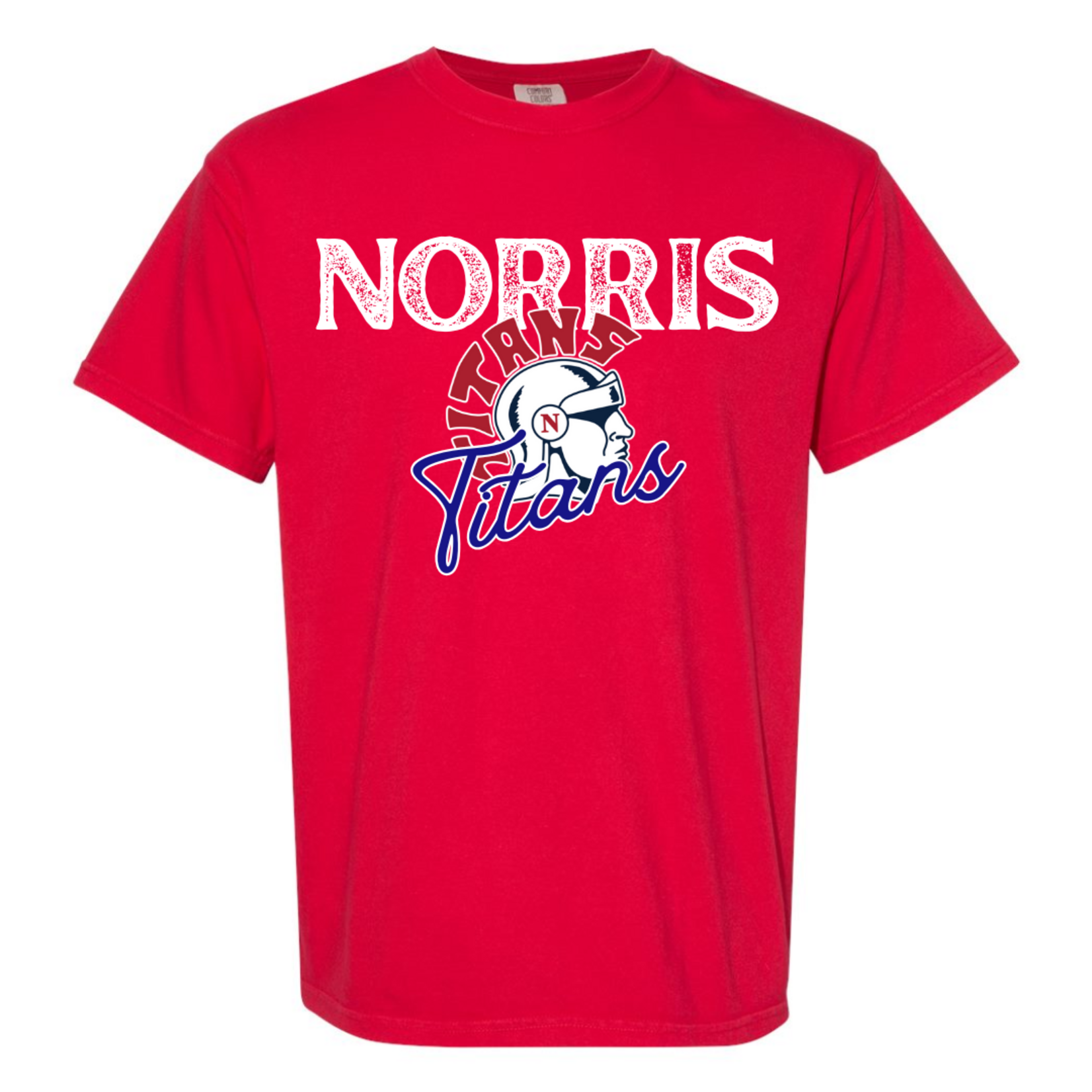 comfort colors Norris Titans Rough Layered Tee