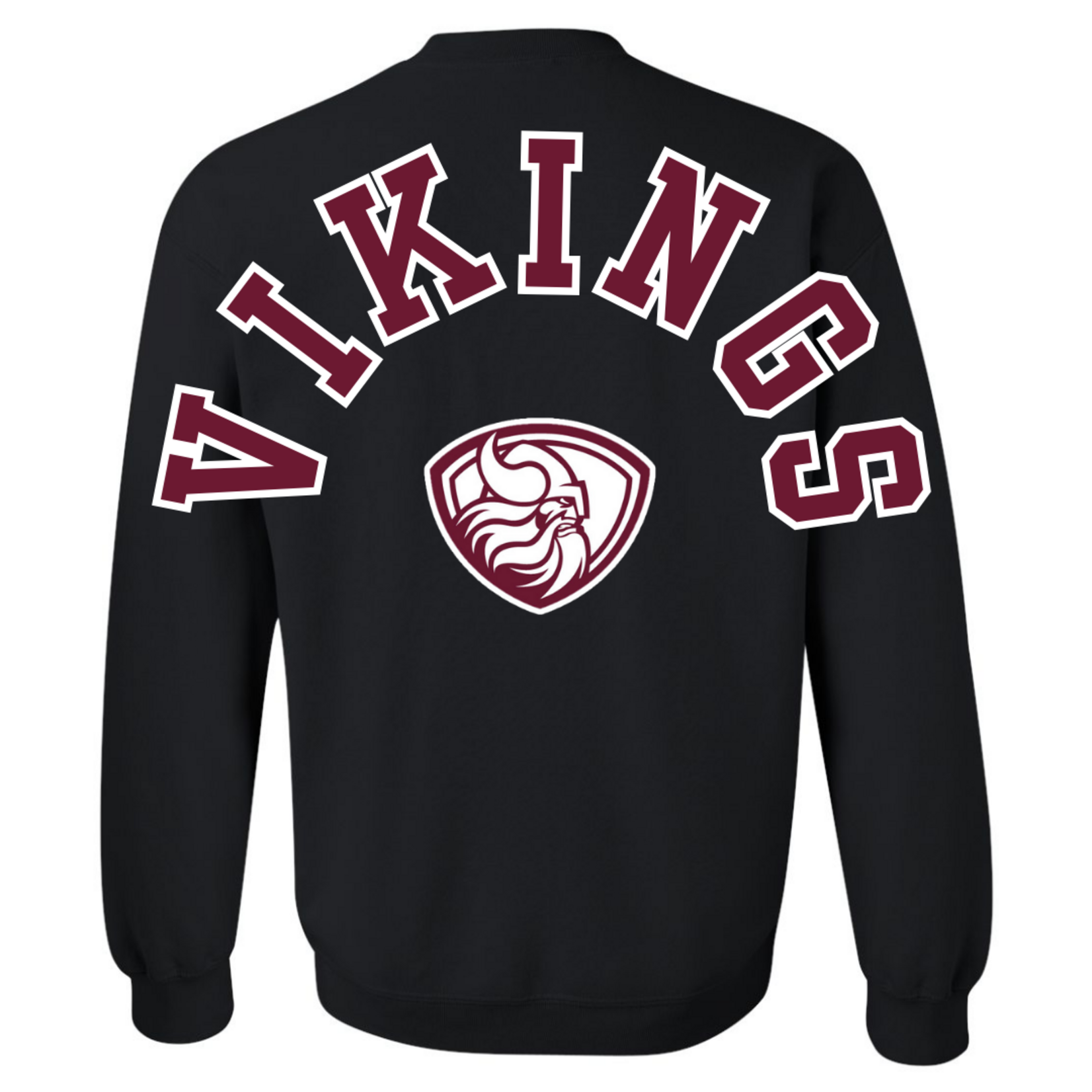 Gildan Vikings Bold Back Crew