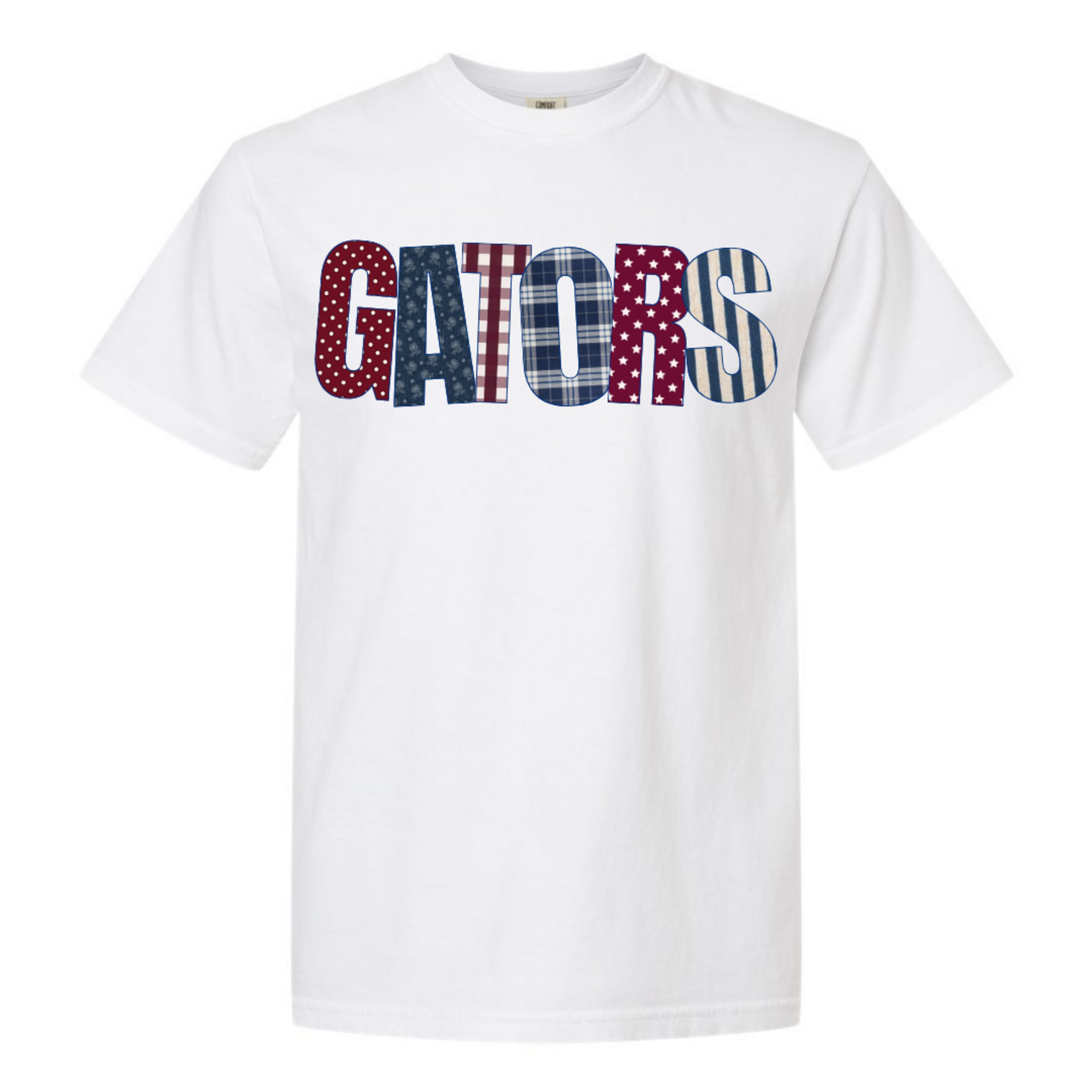 comfort colors Gators Patchwork Tee