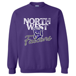 Gildan Northwest Falcons Rough Layered Crew