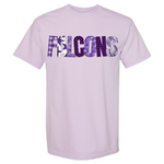 comfort colors Falcons Patchwork Tee