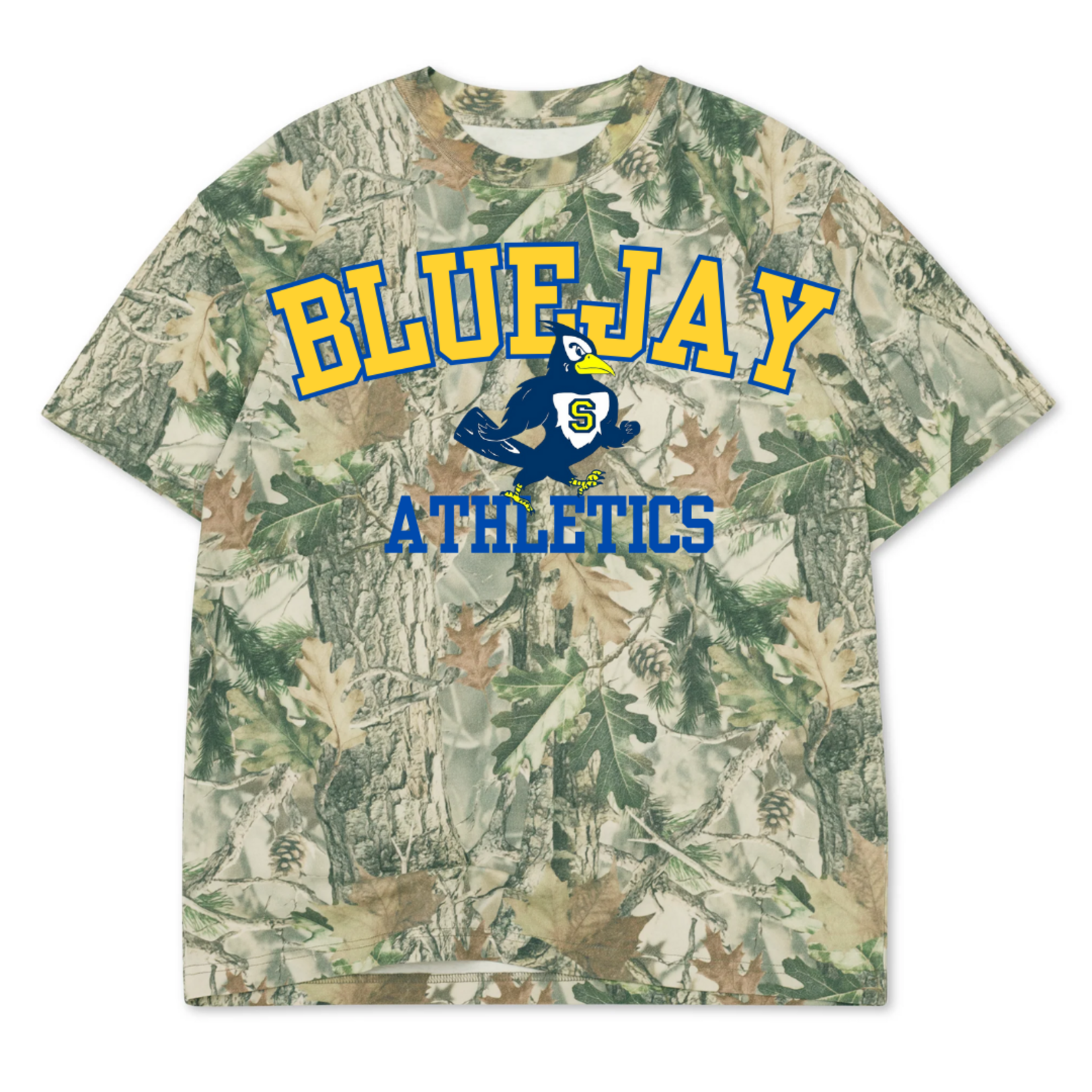 Cotton Collective Bluejay Athletics Camo Tee