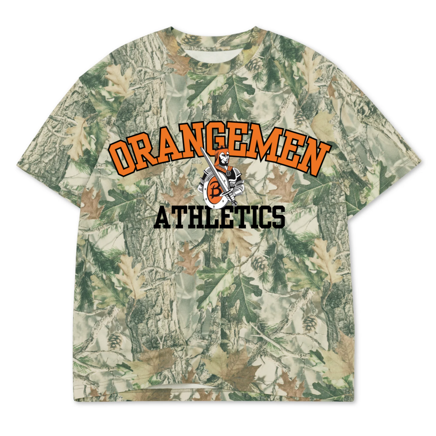 Cotton Collective Orangemen Athletics Camo Tee