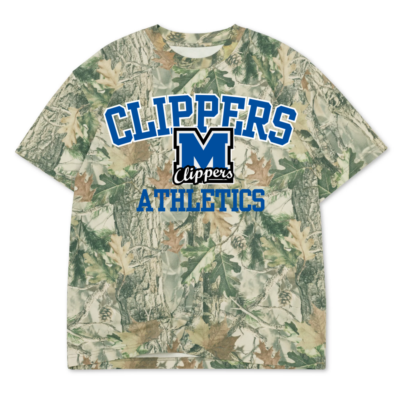 Cotton Collective Clippers Athletics Camo Tee