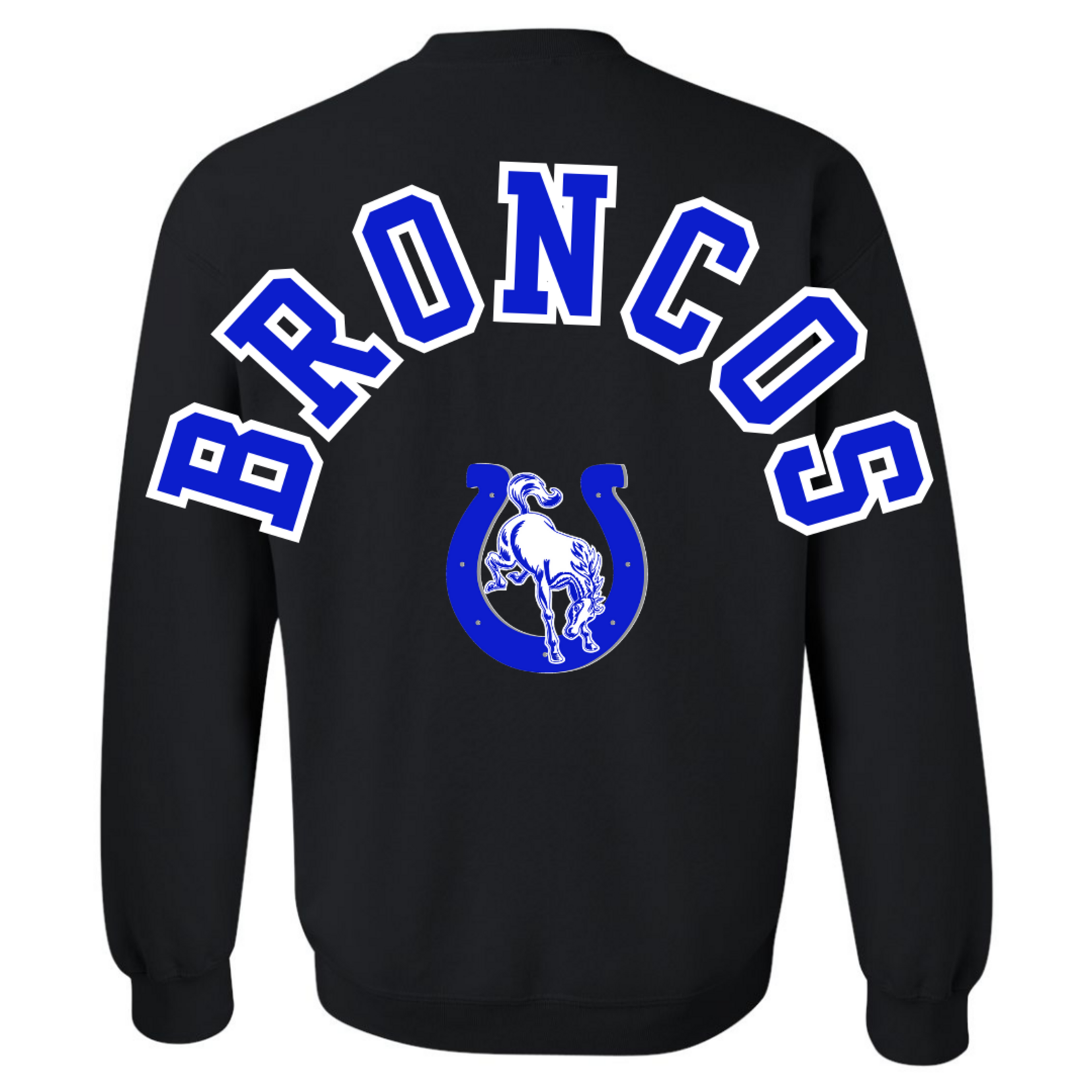 Gildan Broncos Bold Back Crew