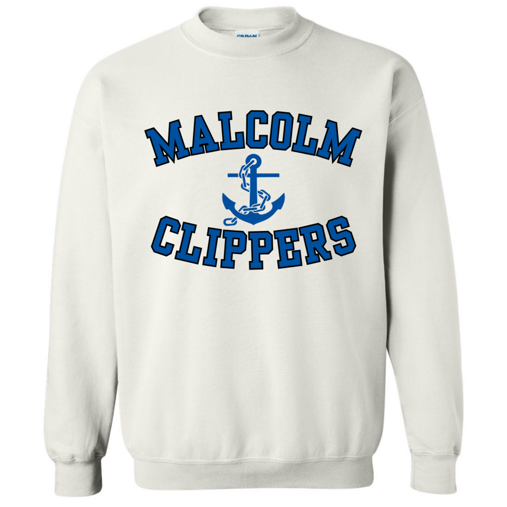 Gildan Malcolm Clippers Logo Crew