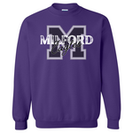 Gildan Milford Eagles Layered Crew