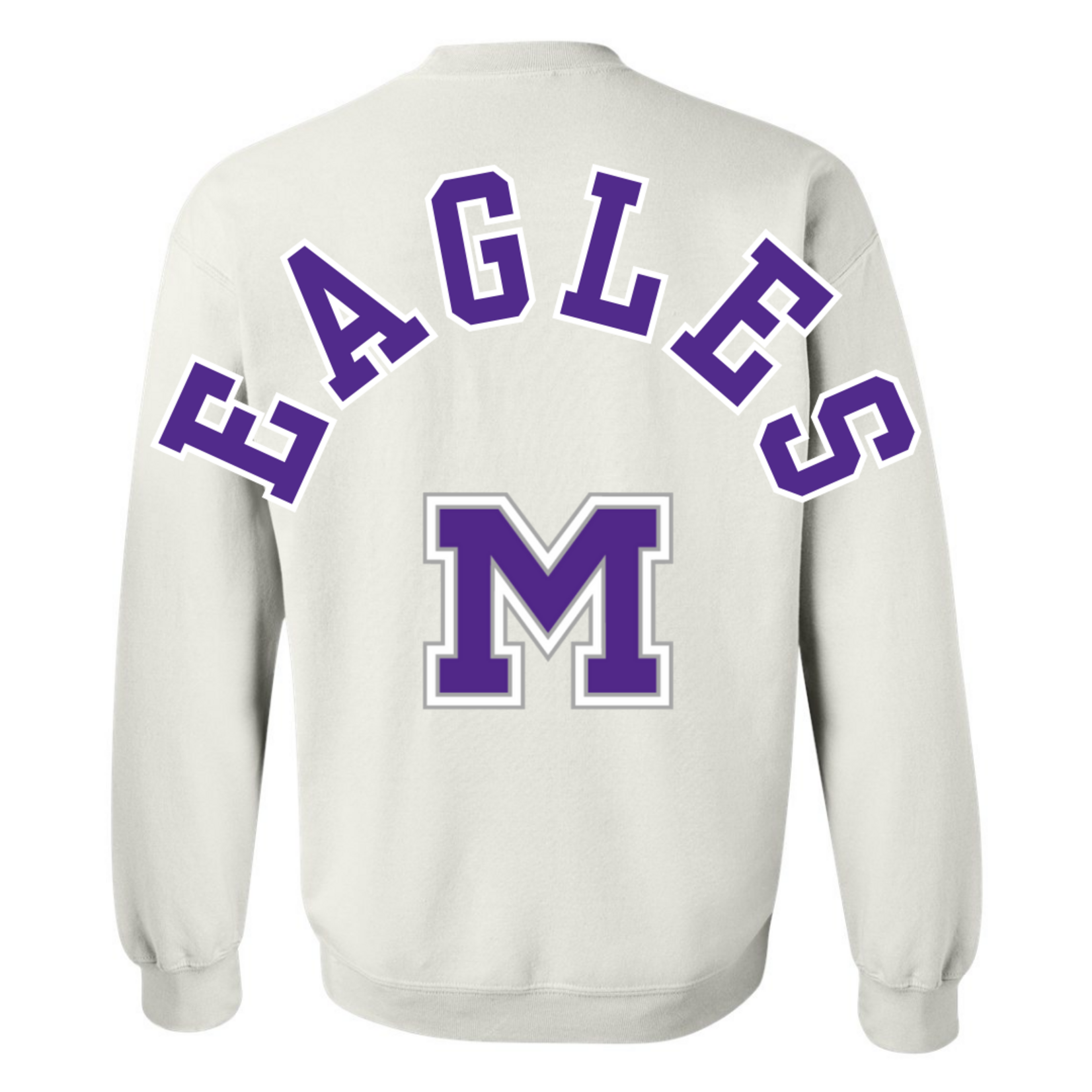 Gildan Eagles Bold Back Crew