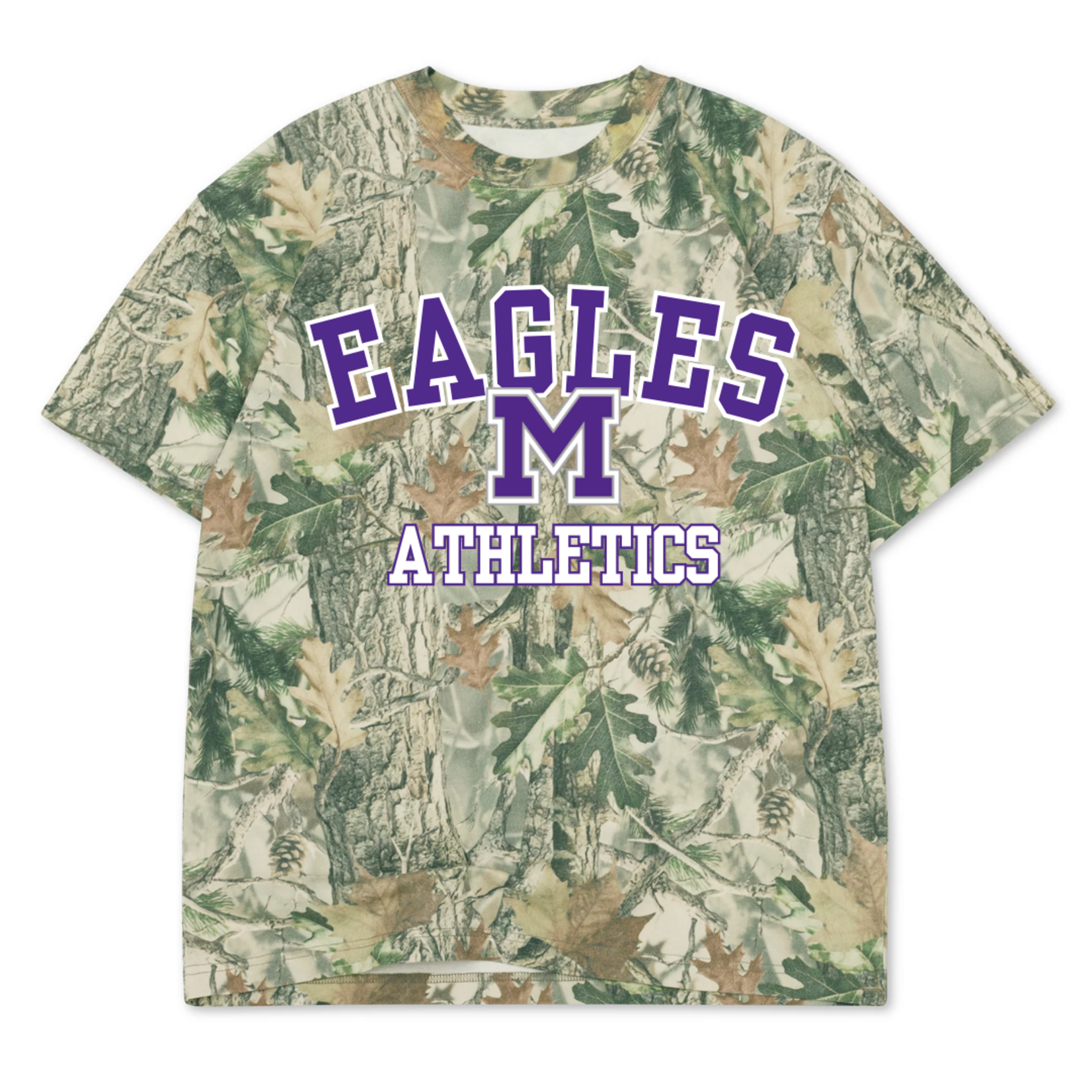 Cotton Collective Eagles Athletics Camo Tee