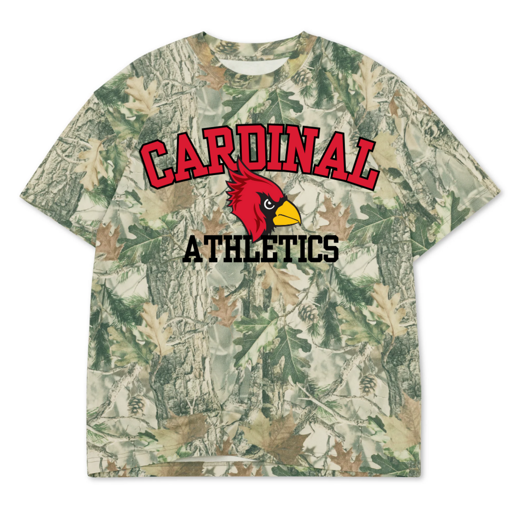 Cotton Collective Cardinals Athletics Camo Tee