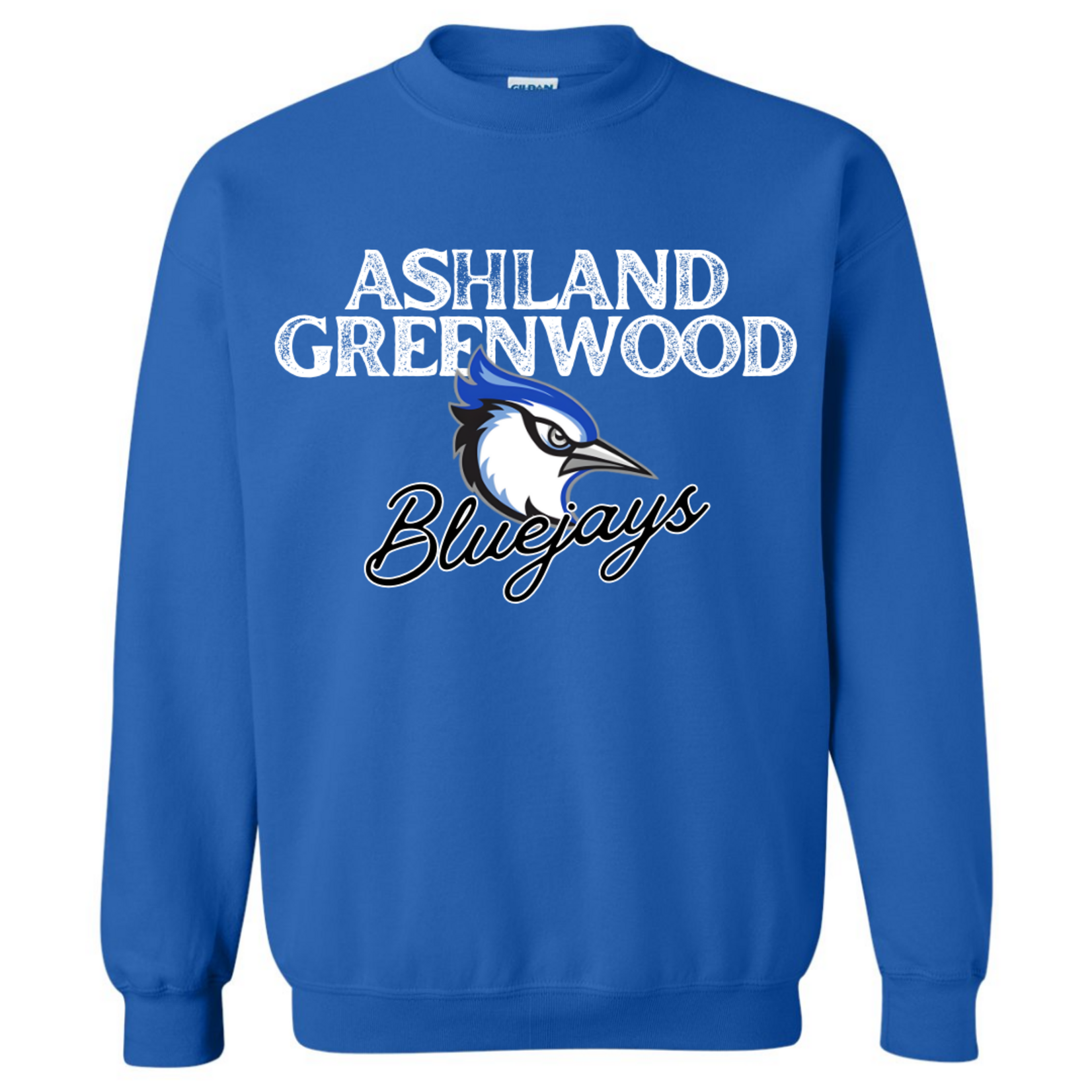 Gildan Ashland Greenwood Rough Layered Crew
