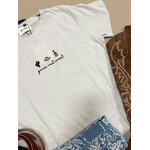 Gone Out West Emb. Tee