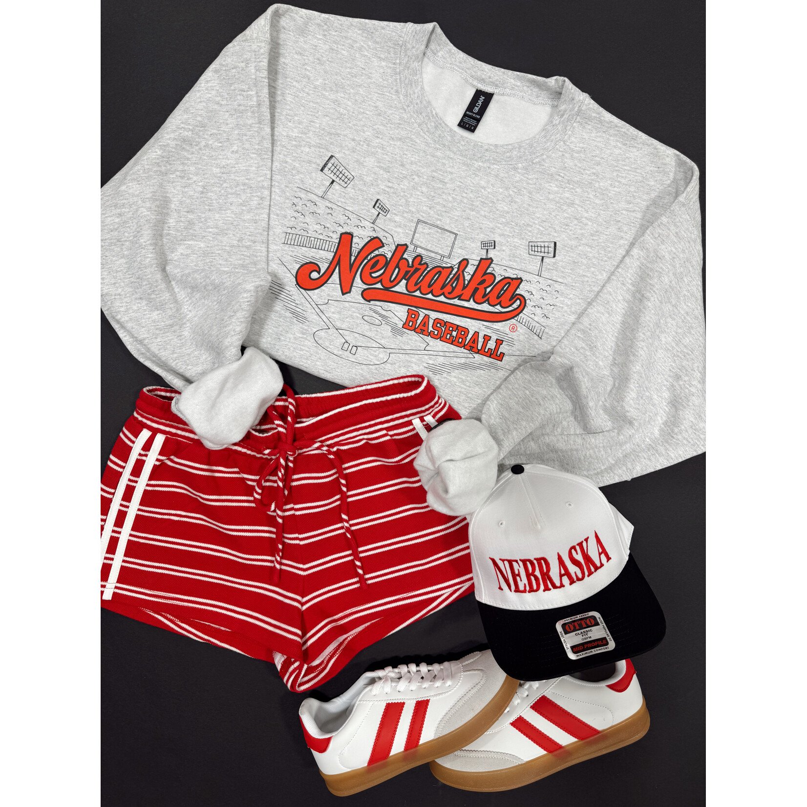 Gildan Nebraska Baseball Field Crew