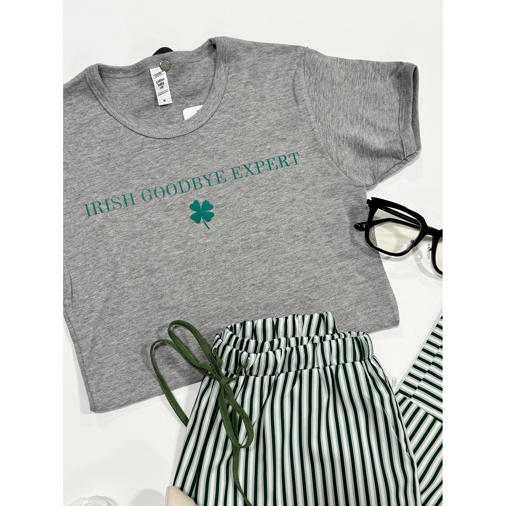 Los Angeles Apparel Irish Goodbye Expert Baby Tee