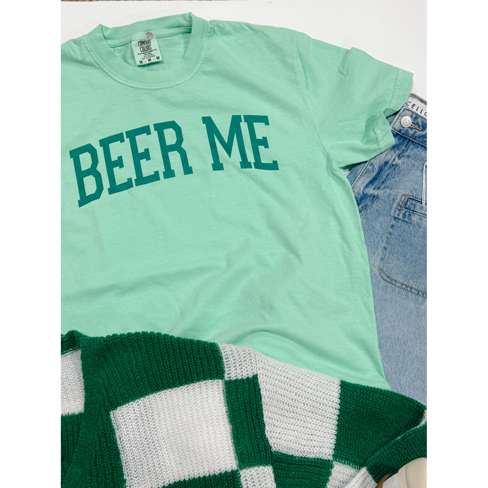 comfort colors Beer Me Tee