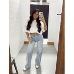 High Rise Wide Leg Jean