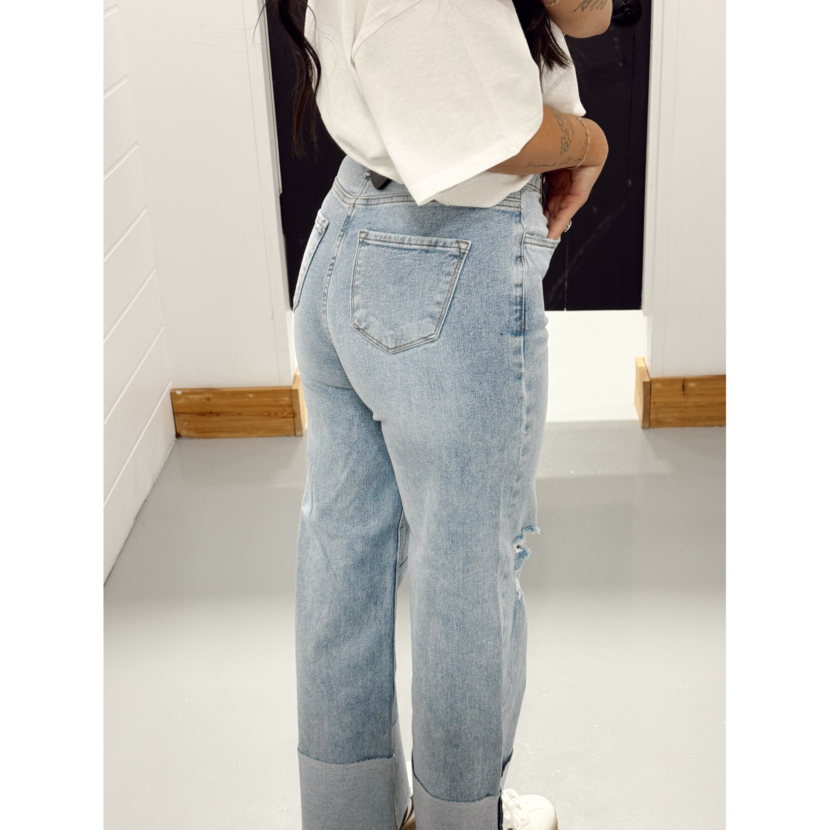 Rigid Comfort Stretch Wide Leg