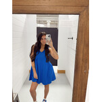 Sleeveless V-Neck Mini Dress