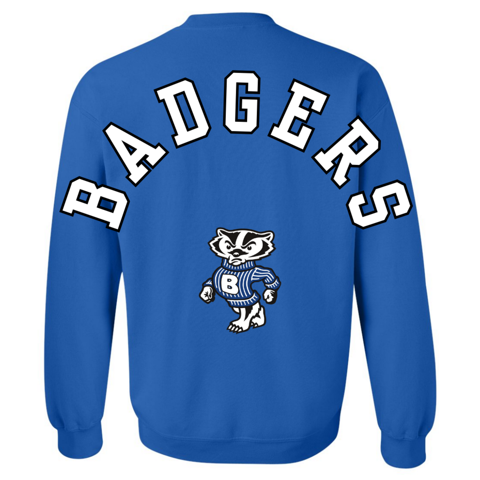 Gildan Badgers Bold Back Crew