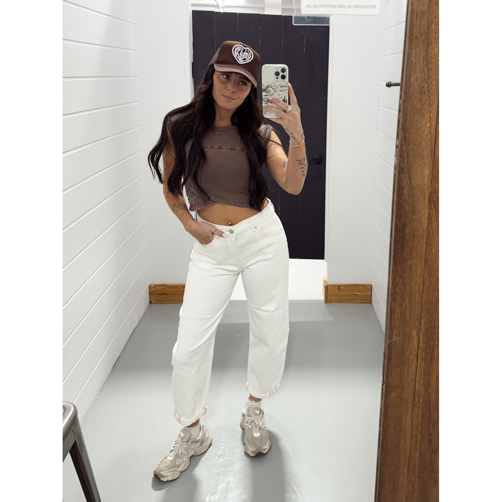 High Rise Barrel Jean