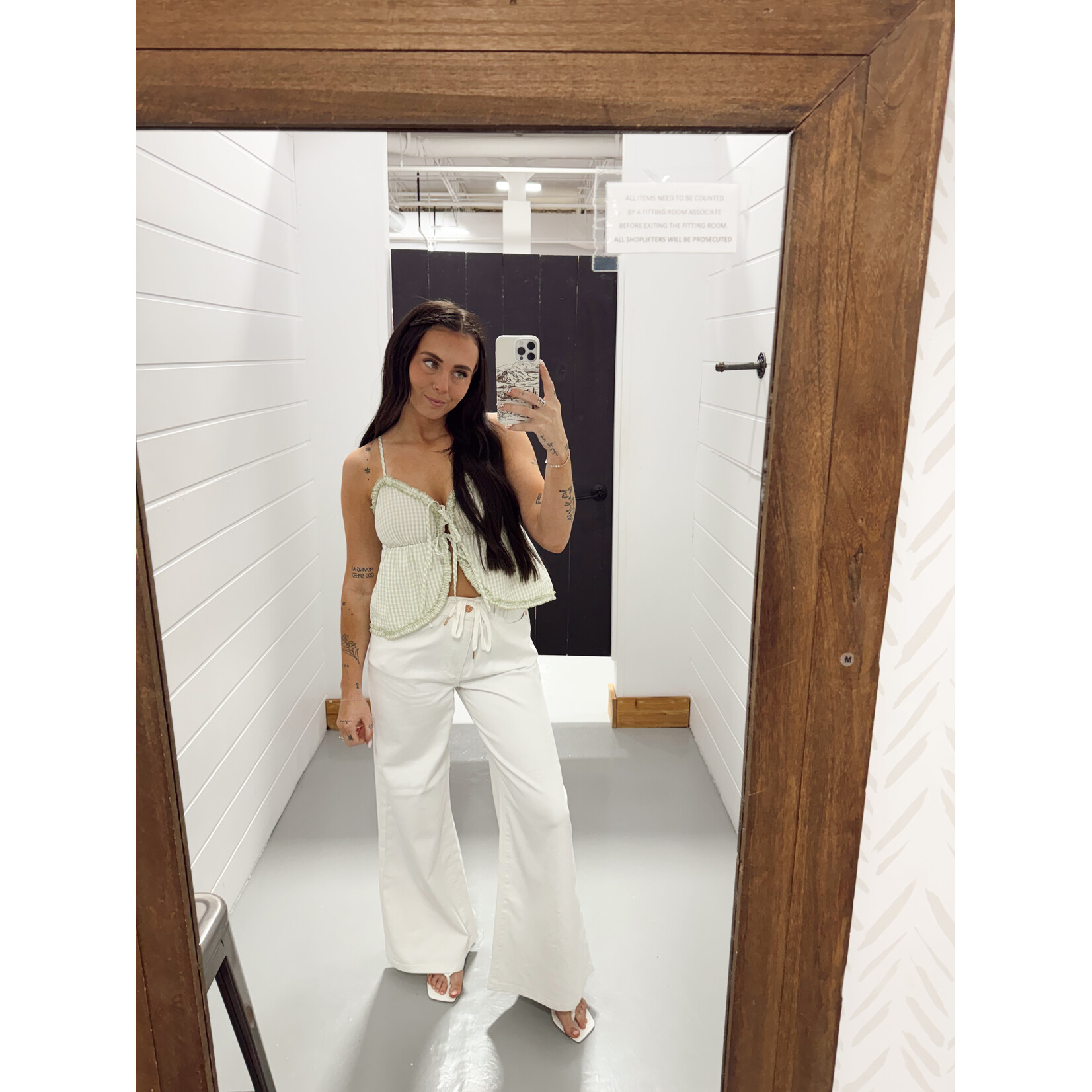 High Rise Palazzo Elastic Waistband