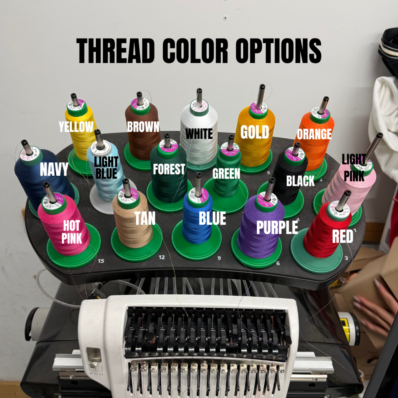 Gildan Custom Fabric Number Embroidered Hoodie