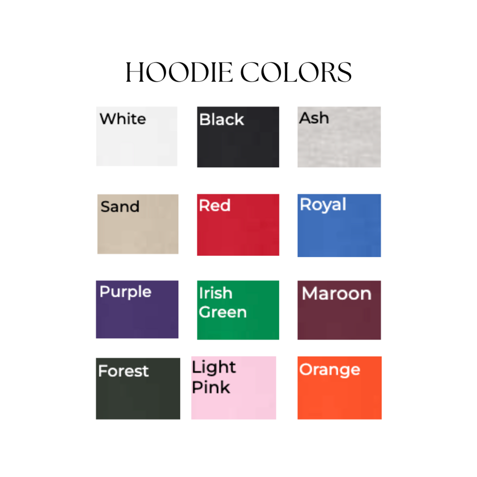 Gildan Custom Fabric Number Embroidered Hoodie