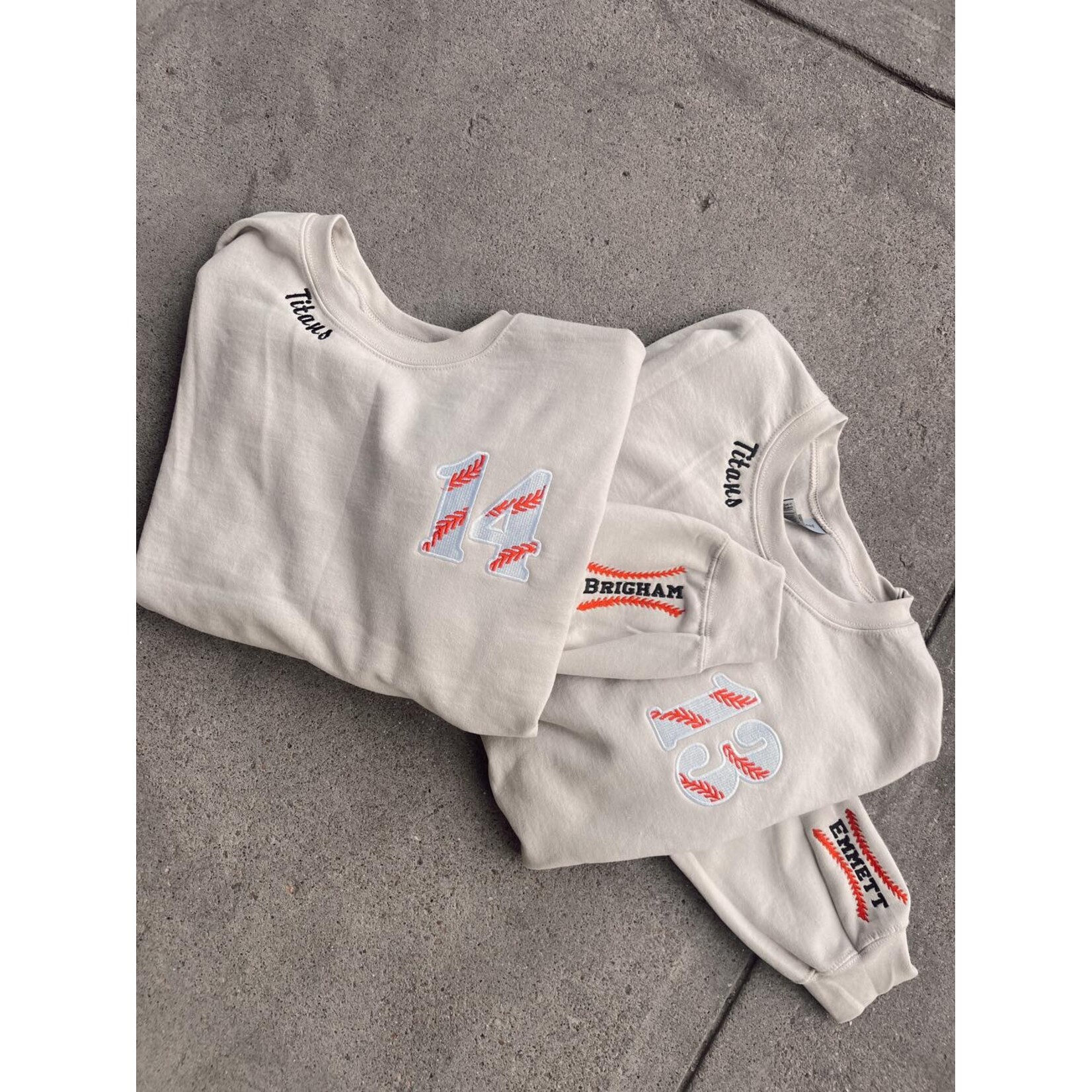 Gildan Custom Sports Emb. Crew