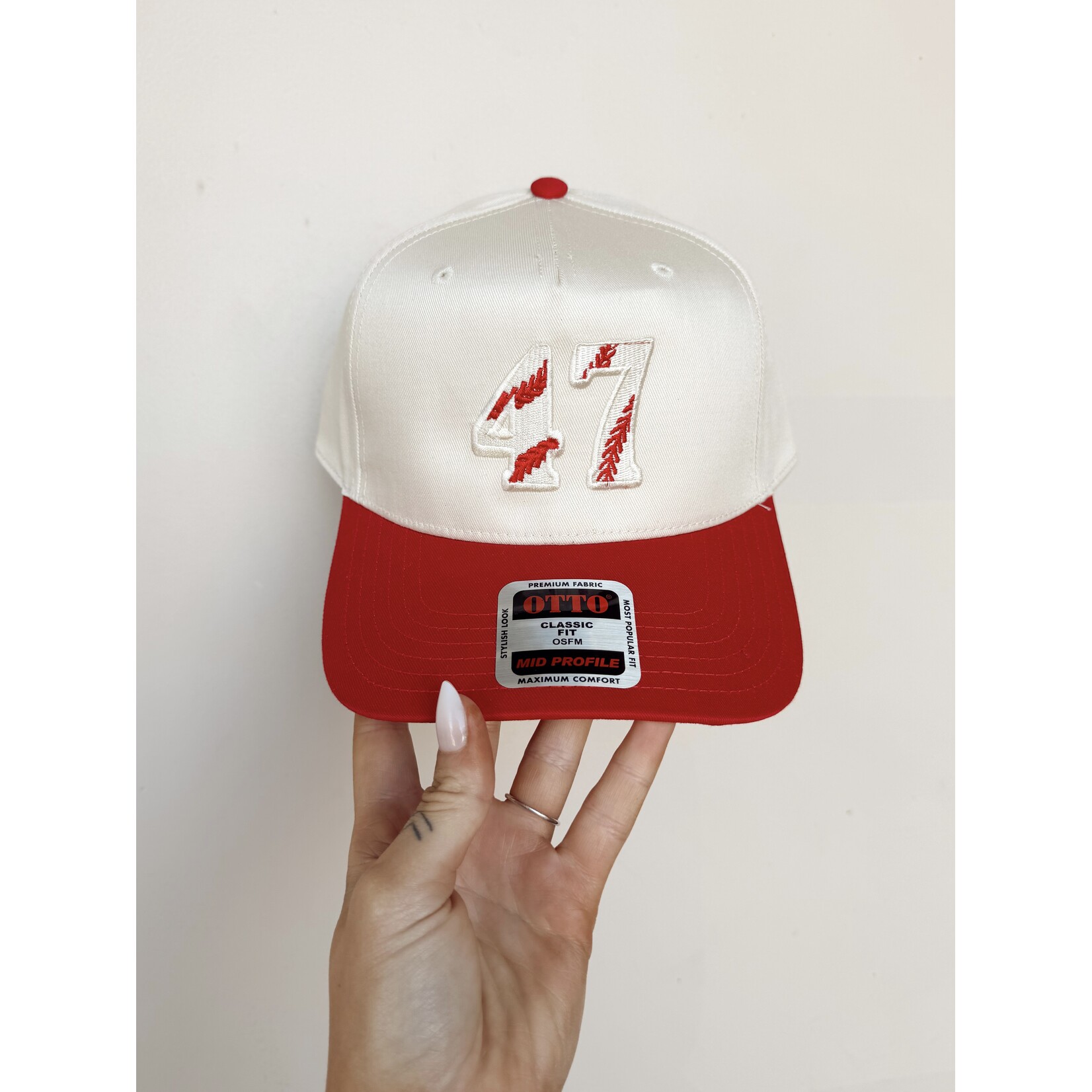 Otto Custom Number Embroidered Hat