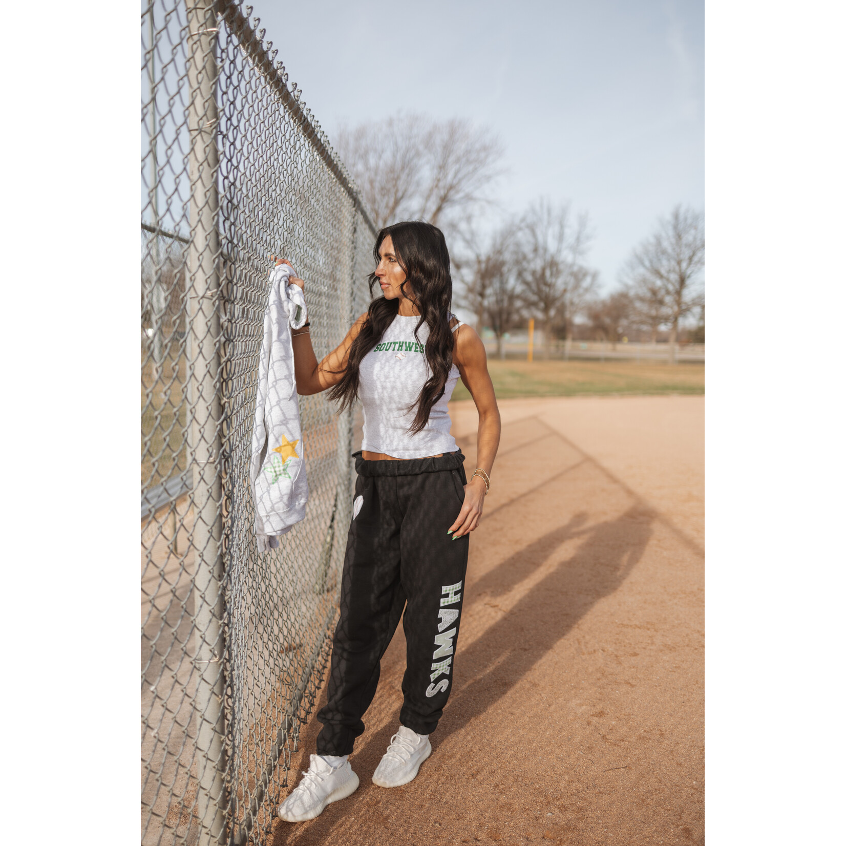 American Apparel Custom Baseball/Softball Team Ribbed Tank
