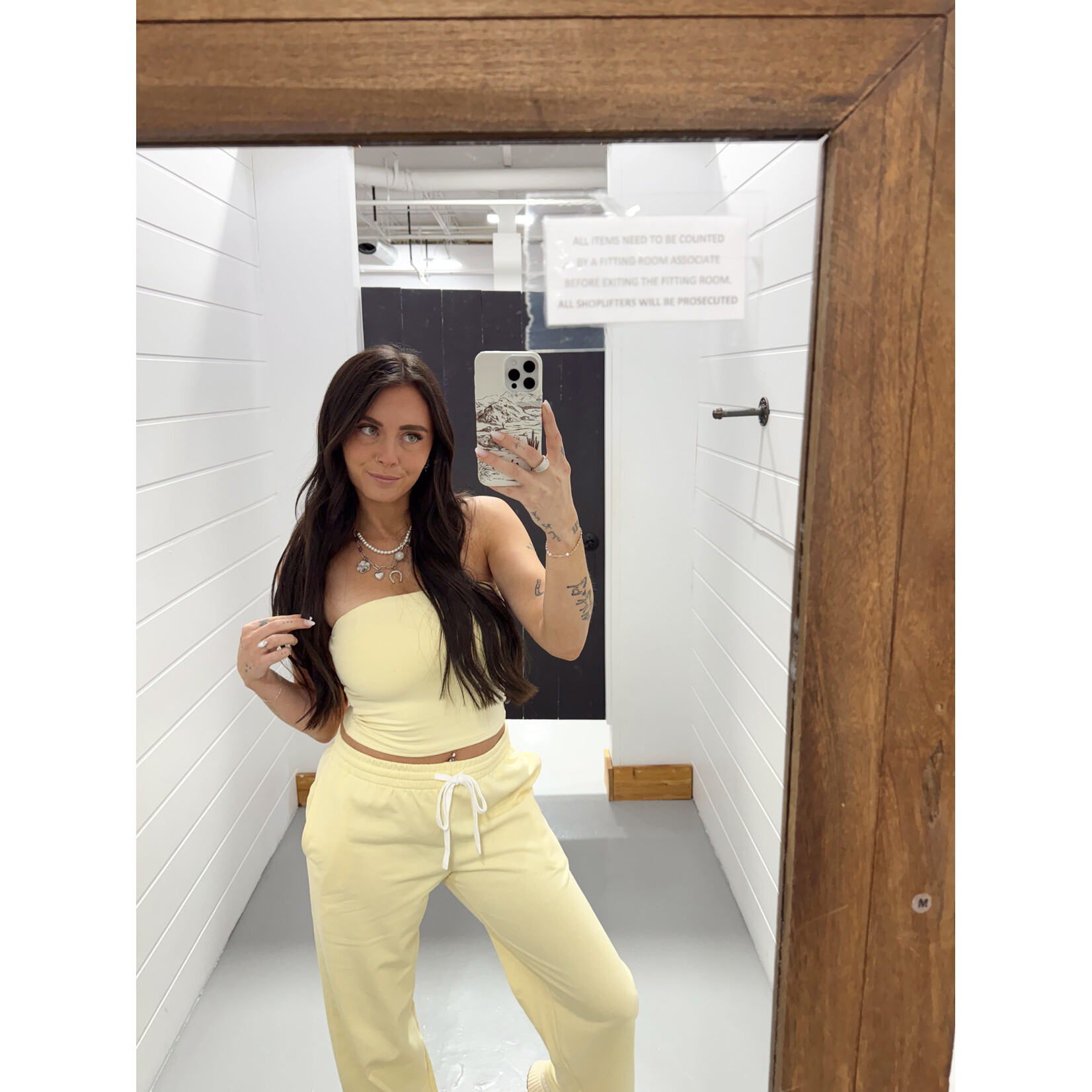 Mid Rise Wide Leg Sweatpants