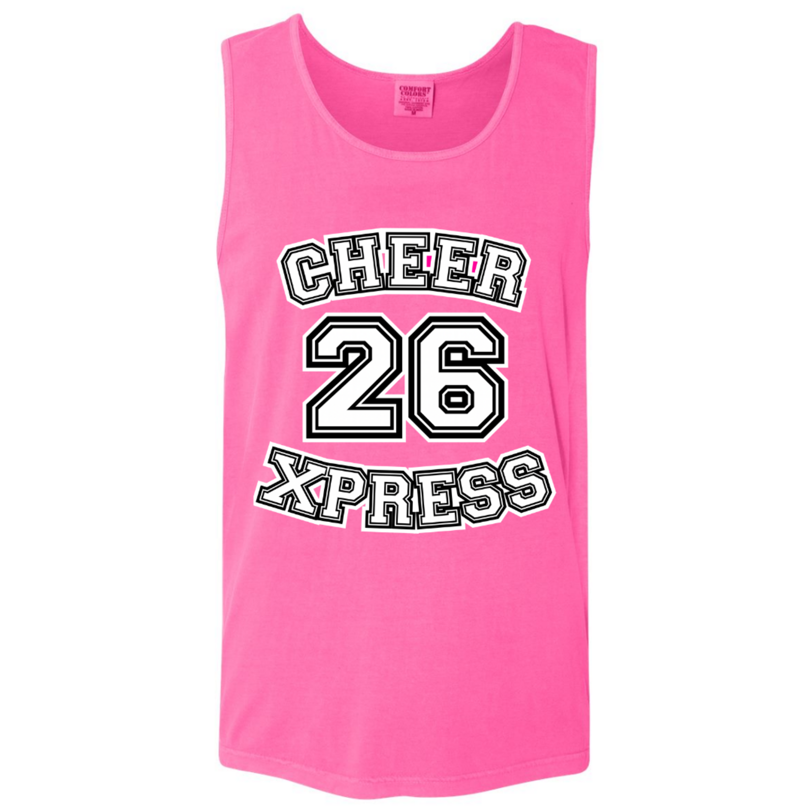 comfort colors Cheer Xpress ASW 26 Tank