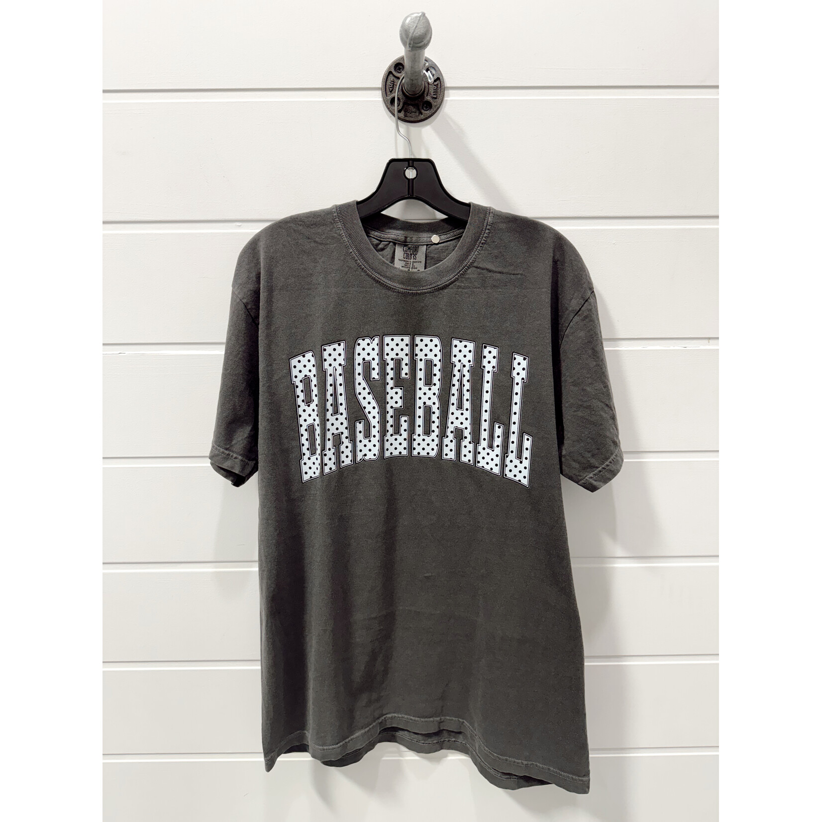 comfort colors Polka Dot Baseball Tee