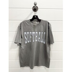 comfort colors Polka Dot Softball Tee