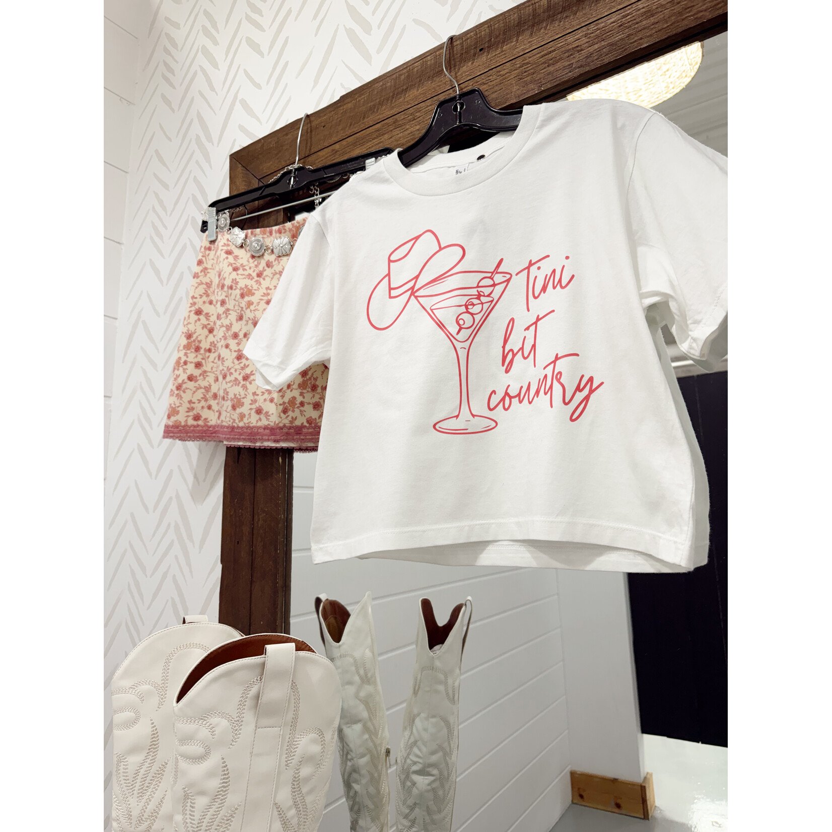 American Apparel Tini Bit Country Boxy Tee