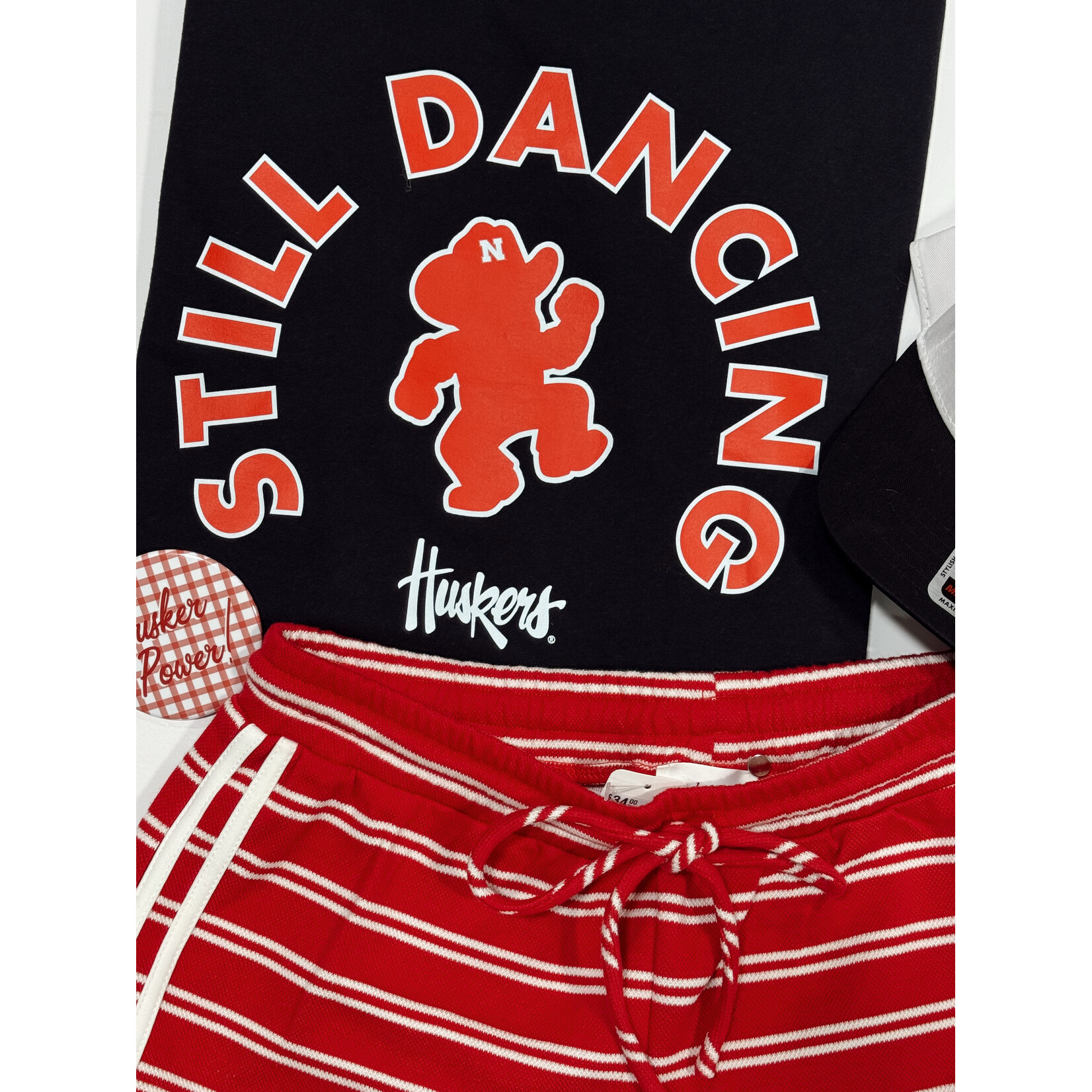 comfort colors Huskers Still Dancing Tee