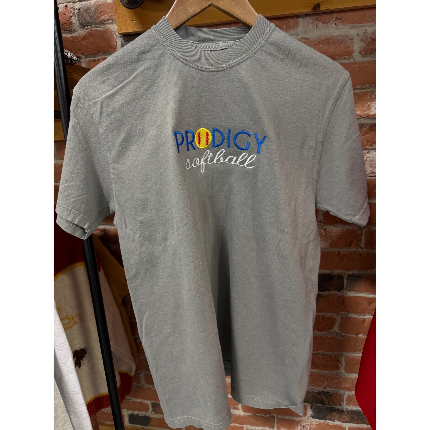 comfort colors Prodigy Softball Emb. Tee
