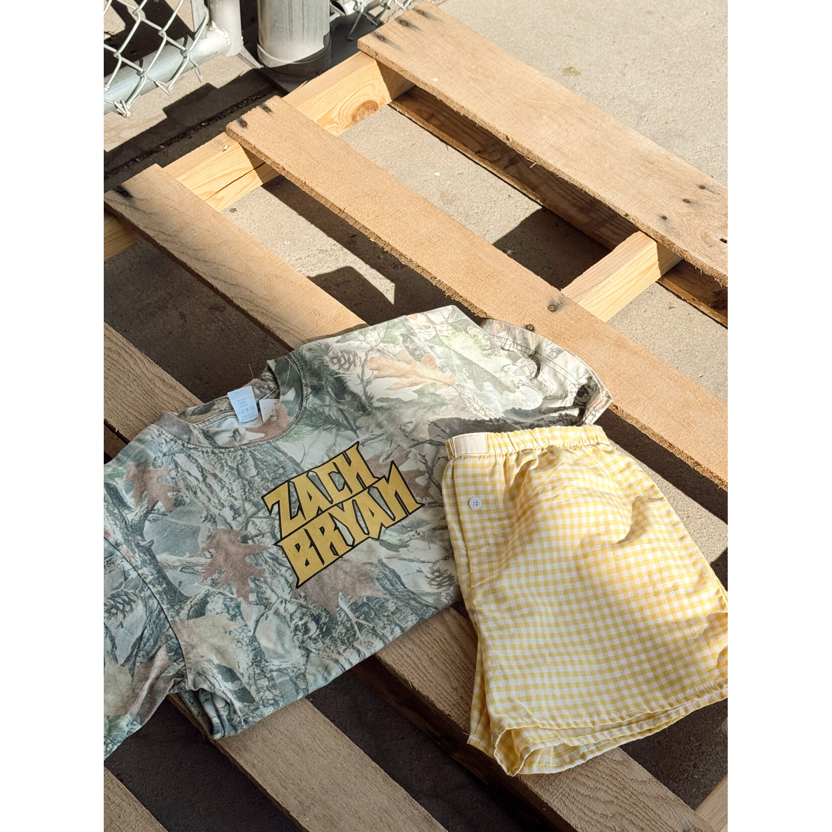 Cotton Collective Zach Bryan Vintage Camo Tee