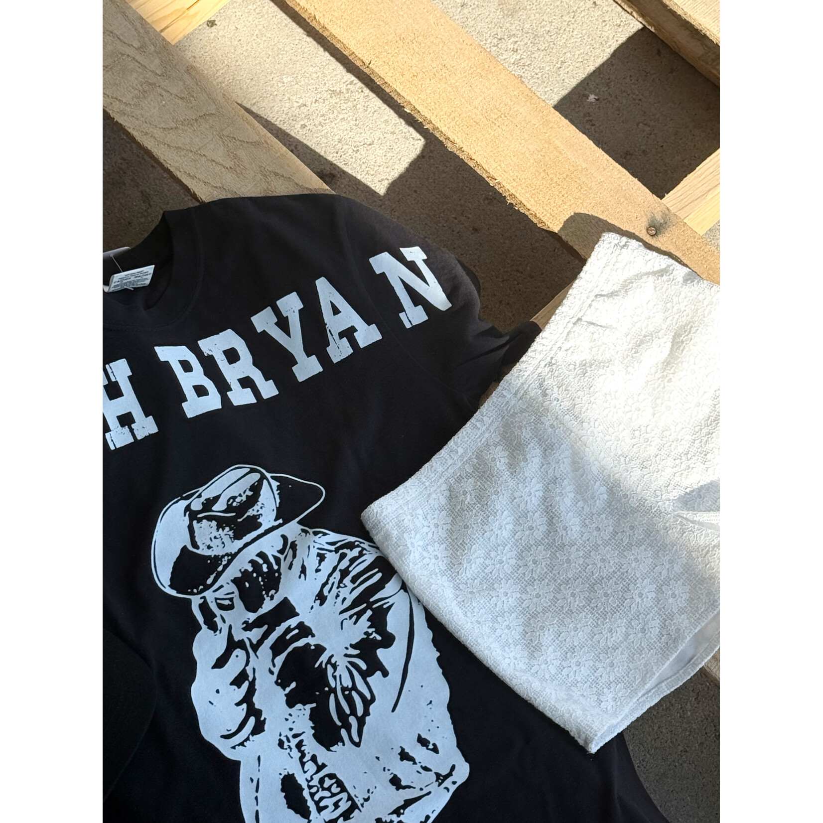 comfort colors Zach Bryan Bold Front Tee