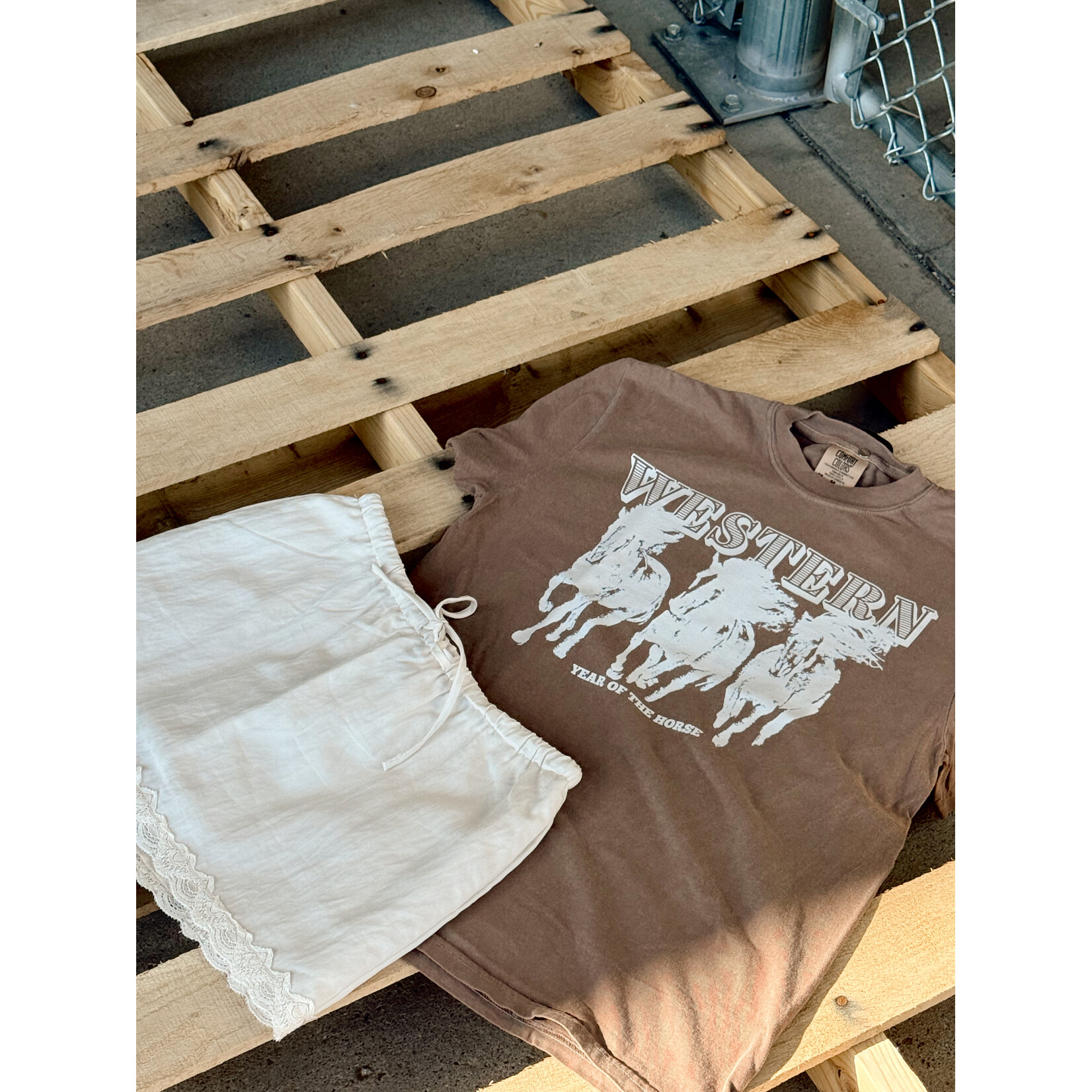 comfort colors Western Year of the Horse Tee